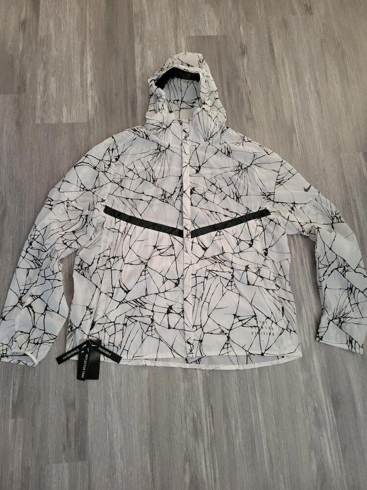 Nike Storm-Fit Run Division Flash Running Jacket Reflective Men XL $200 NWT 3m